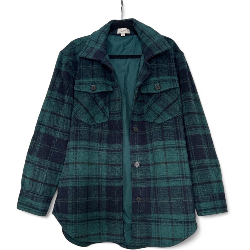 Loft Outlet Plaid Shacket